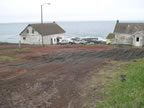 Thumbnail photo of backfilled area at the Old Carpenter Shop.